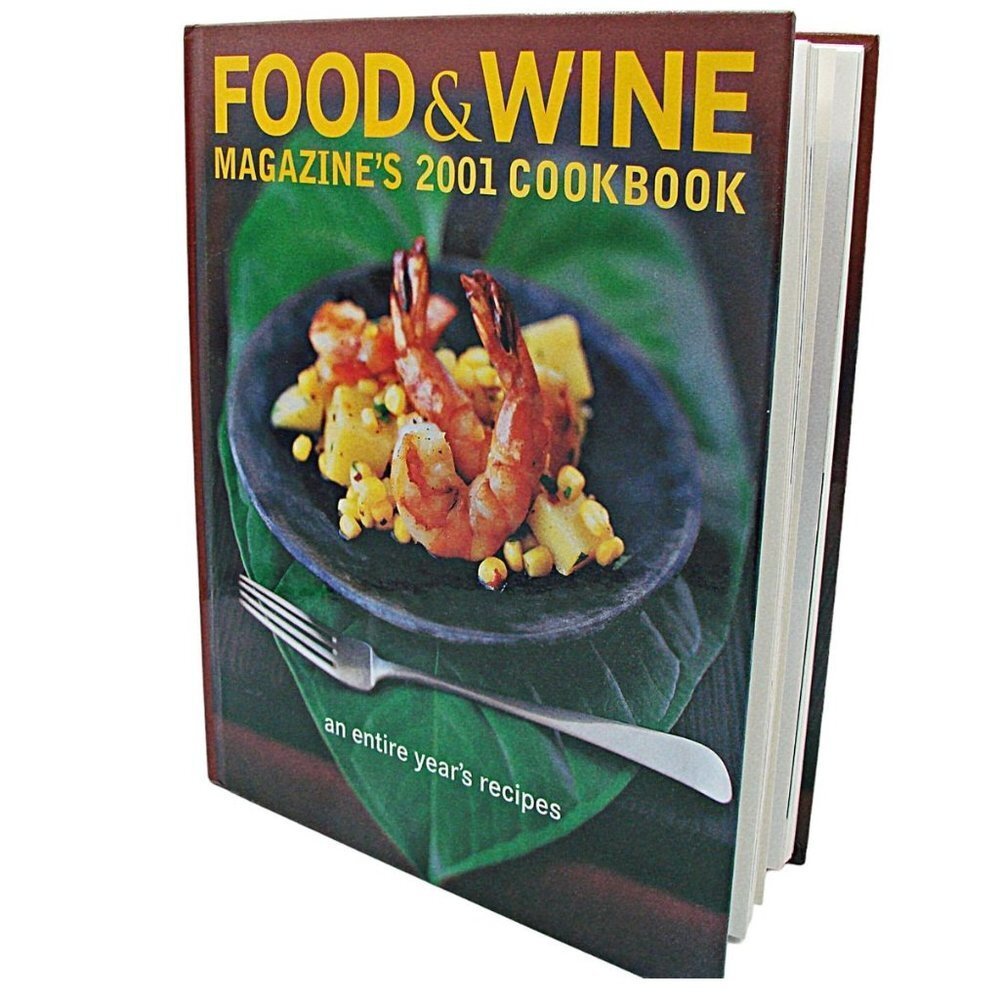 Vintage Food & Wine Magazine's Cookbook An Entire Year's Recipes Hardcover 2001